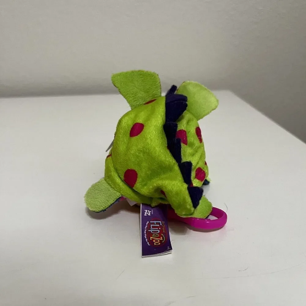 FlipaZoo Mini Persephone Unicorn to Imogen Dragon Clip On Keychain 5 in NWT